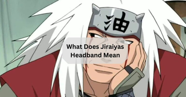 What Does Jiraiyas Headband Mean
